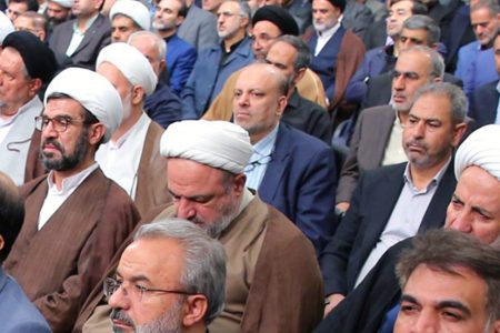 حضور دکتر علیرضا منادی در دیدار نمایندگان مجلس شورای اسلامی با رهبر معظم انقلاب